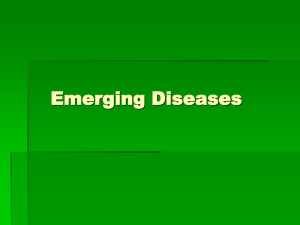 Emerging Diseases Escherichia coli
