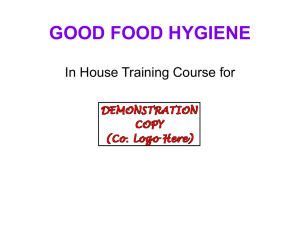 good food hygiene