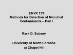 Microbial Detection in the Environment, Part 1