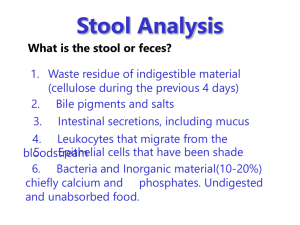 Stool Analysis