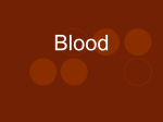 Blood notes PowerPoint