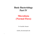 4-Basic Bacteriology-Part-IV