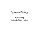 E. coli - Haixu Tang`s Homepage