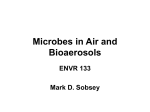 Microbes in Air and Bioaerosols