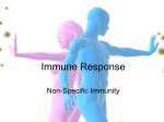 Non-specific Immune Response