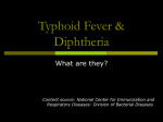 Typhoid Fever - Salem City Schools