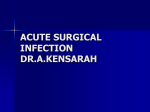 ACUTE SURGICAL INFECTION