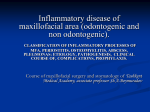 Non odontogenic inflammation diseases