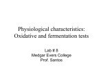 Physiological characteristics