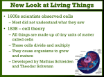 New Look at Living Things