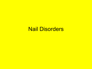 Nail Disorders - domenicoscience