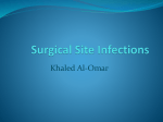 Treatment surgical site infection
