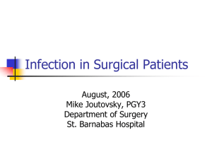 Surgical Site Infection (SSI)