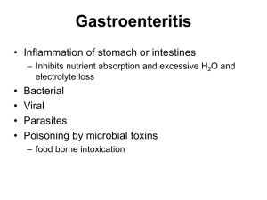 Gastroenteritis