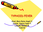 TYPHOID FEVER