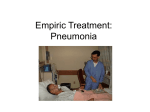 Empiric Treatment: Pneumonia