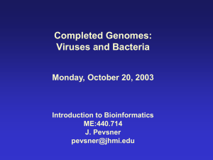 Overview of genome analysis Page 421