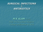 03. surgical infections & antibiotics prof. alam