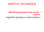 aseptic technique
