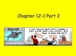 Chapter 12-1 Part 2