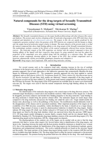 IOSR Journal of Pharmacy and Biological Sciences (IOSR-JPBS) e-ISSN: 2278-3008, p-ISSN:2319-7676.