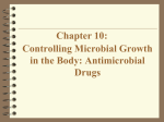 Chapter 10: Controlling Microbial Growth in the Body: Antimicrobial Drugs