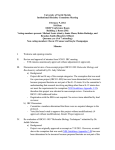 University of North Florida Institutional Biosafety Committee Meeting February 9, 2012 10:03am