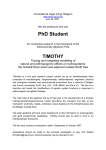 PhD Student