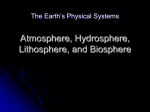 Atmosphere, Hydrosphere, and Lithosphere - ReneeASD