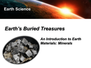 Mineral Environments of Formation