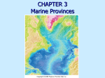 Chapter 3: Marine Provinces