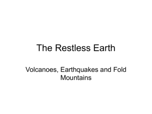 The Restless Earth Revision - Geography