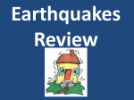 Earthquakes Review