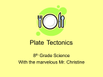 Plate Tectonics - Tuslaw Local School District