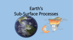 Earth’s Sub-Surface Processes