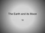The Earth and its Moon - Mid