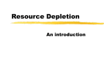 Resource Depletion