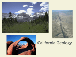 California Geology - Porterville Unified School District