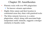 Chapter 20: Anorthosites