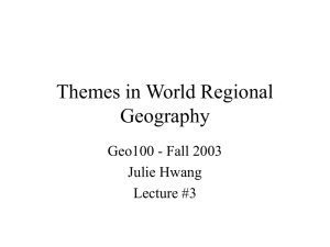 Themes in Regional Geography