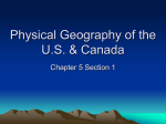 Physical Geography of the U.S. & Canada
