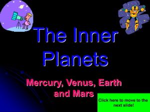 The Inner Planets!