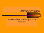 The Anthropic Principle 165.00 Kb