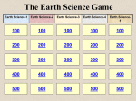 Earth Science Jeopardy 3
