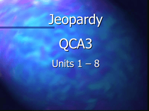 Back to Jeopardy - McKinney ISD Staff Sites