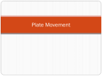 Plate Movement