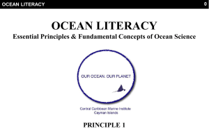 Ocean Literacy Principle 01