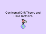 Continental Drift Theory and Plate Tectonics