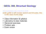 lecture1 - Geological Sciences