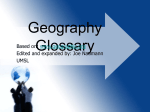 Geography Glossary